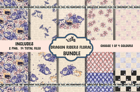 2025 - Lyss Doodles - BUNDLES - Dragon Riders - Flora - 25LD019