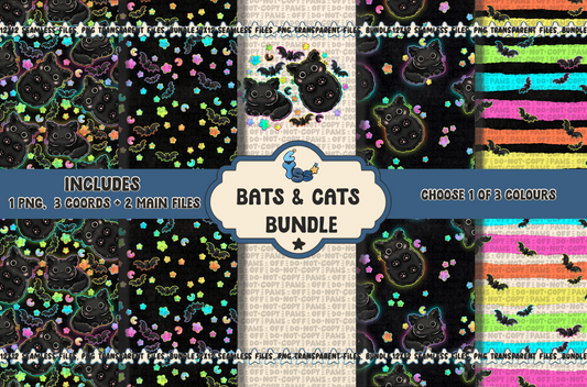 2025 - Lyss Doodles - BUNDLES - Bats & Cats - 25LD009