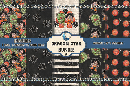 2025 - Lyss Doodles - BUNDLES - Colour Collab - Dragon Star - 25LD006