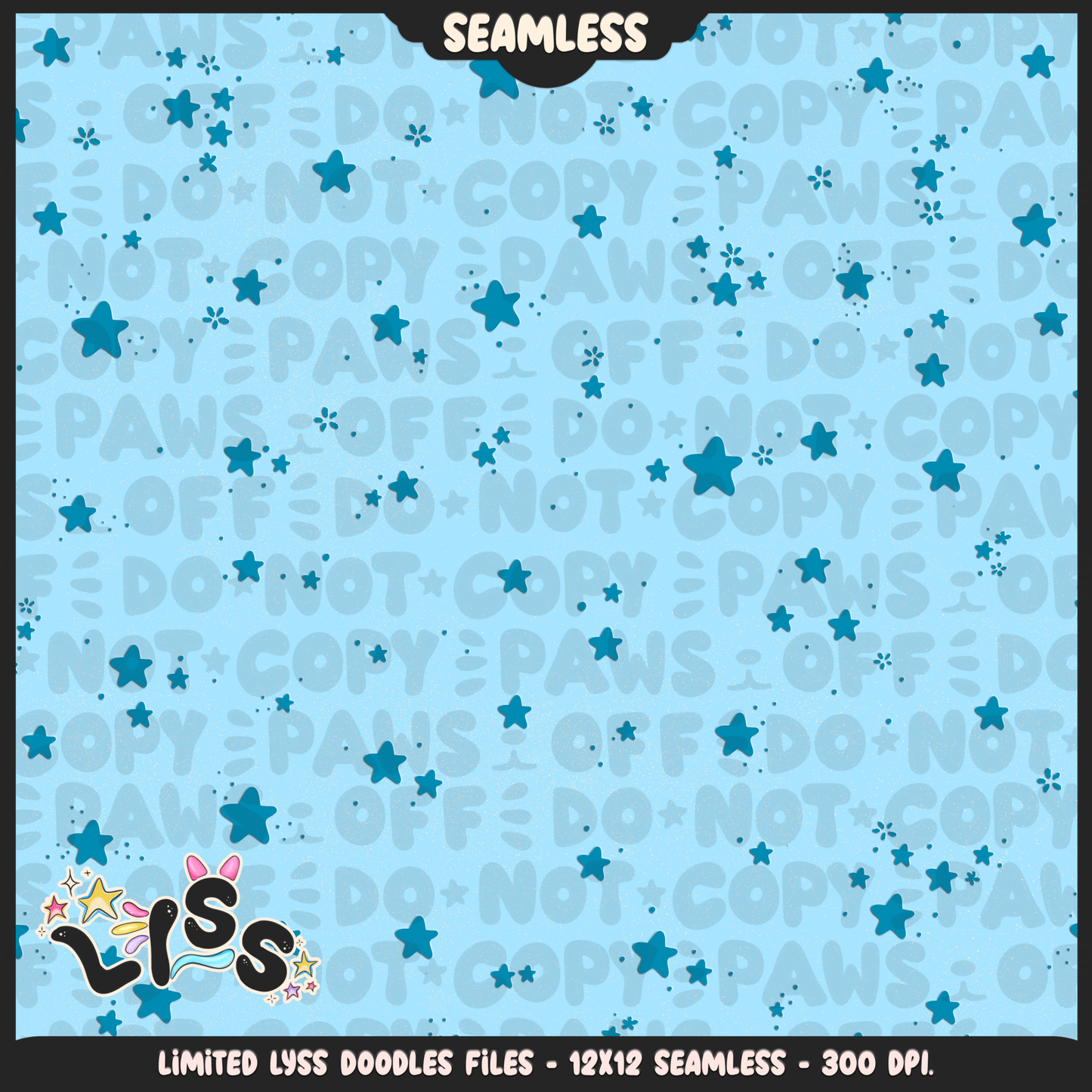 2024 - Lyss Doodles - Seamless - Coordinates - Rabbithole - 24LD076