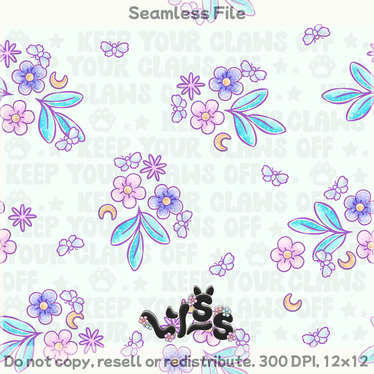 2025 - Lyss Doodles - Coordinates - Celestial Garden - 25LD023