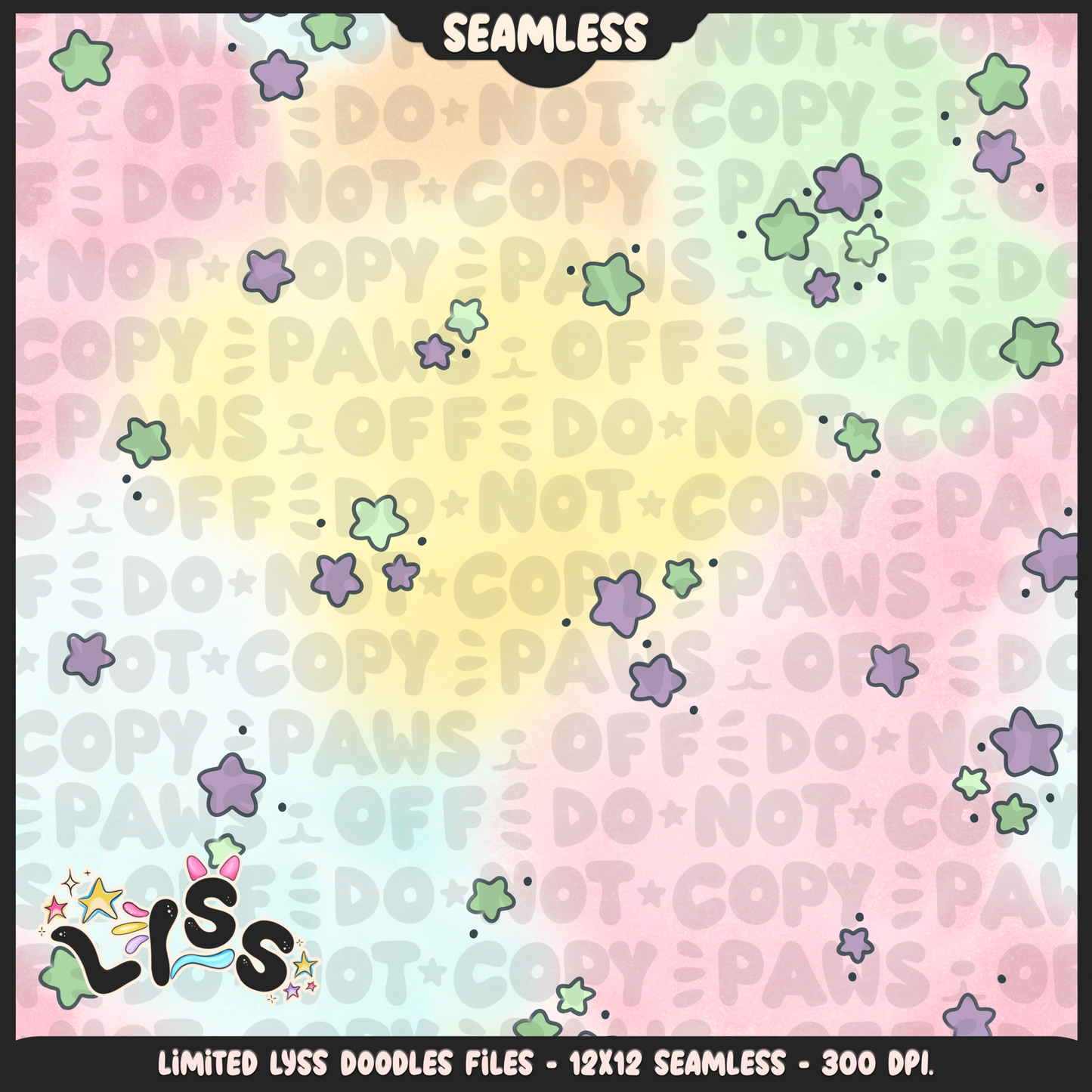 Lyss Doodles - Seamless - Coordinates - Mystery Files - #6