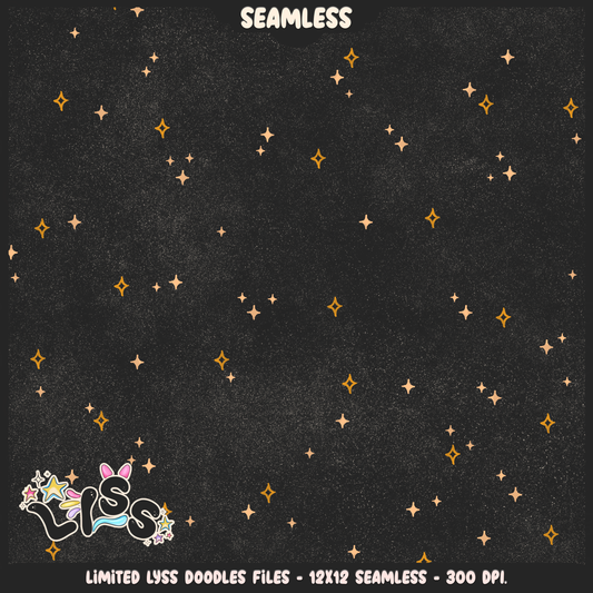 Lyss Doodles - Seamless - Coordinate - Mystery Files - #7