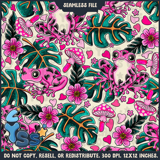 2024 - Lyss Doodles - Seamless - Mains - Love Animals - 24LD087