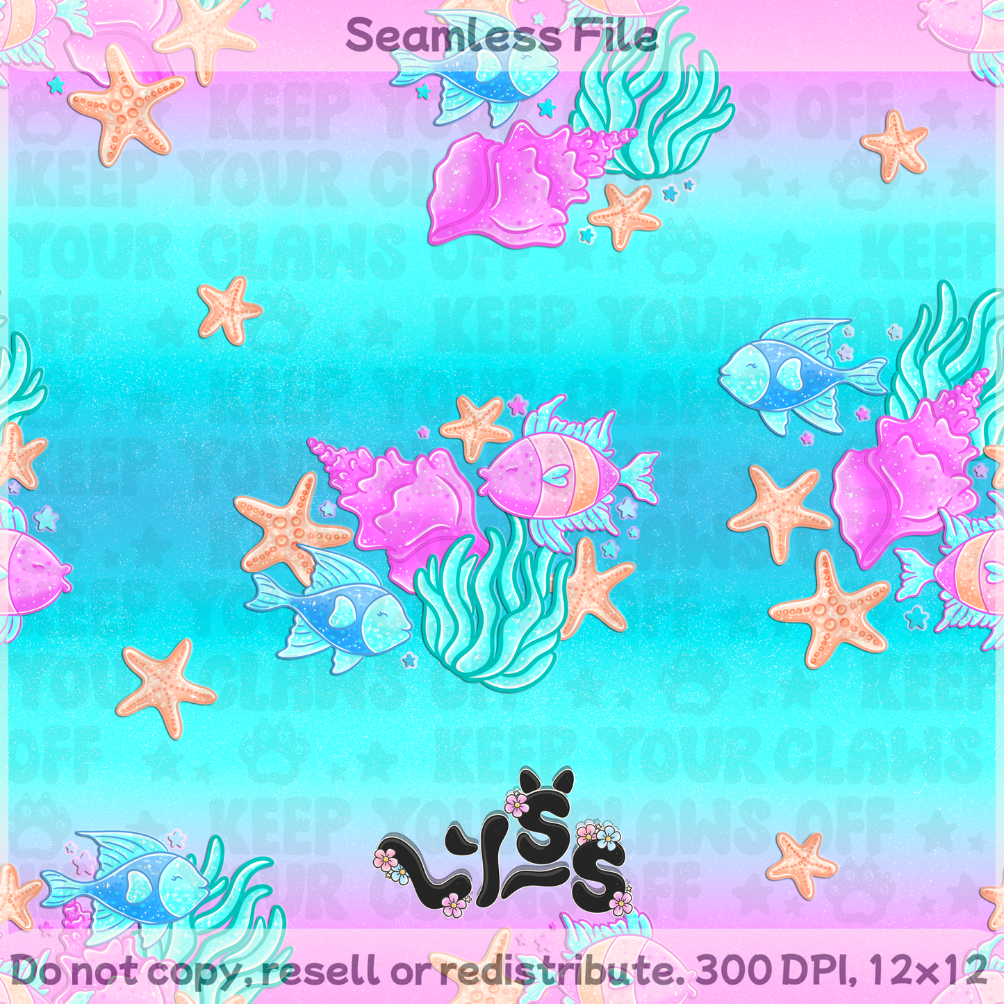 2025 - Lyss Doodles - Coordinates - Magical Ocean - 25LD027