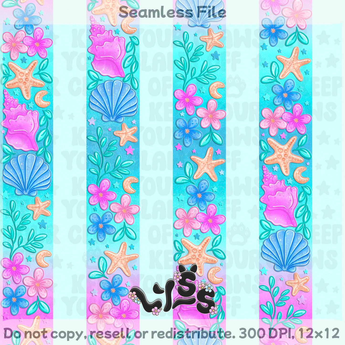 2025 - Lyss Doodles - Coordinates - Magical Ocean - 25LD027