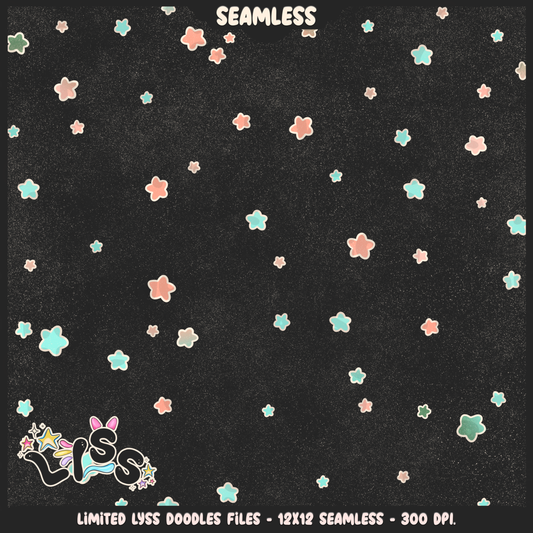 Lyss Doodles - Seamless - Coordinate - Mystery Files - #4