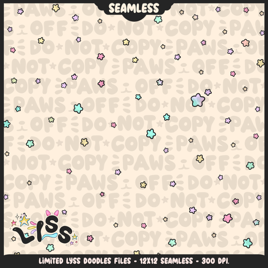 Lyss Doodles - Seamless - Coordinate - Mystery Files - #5