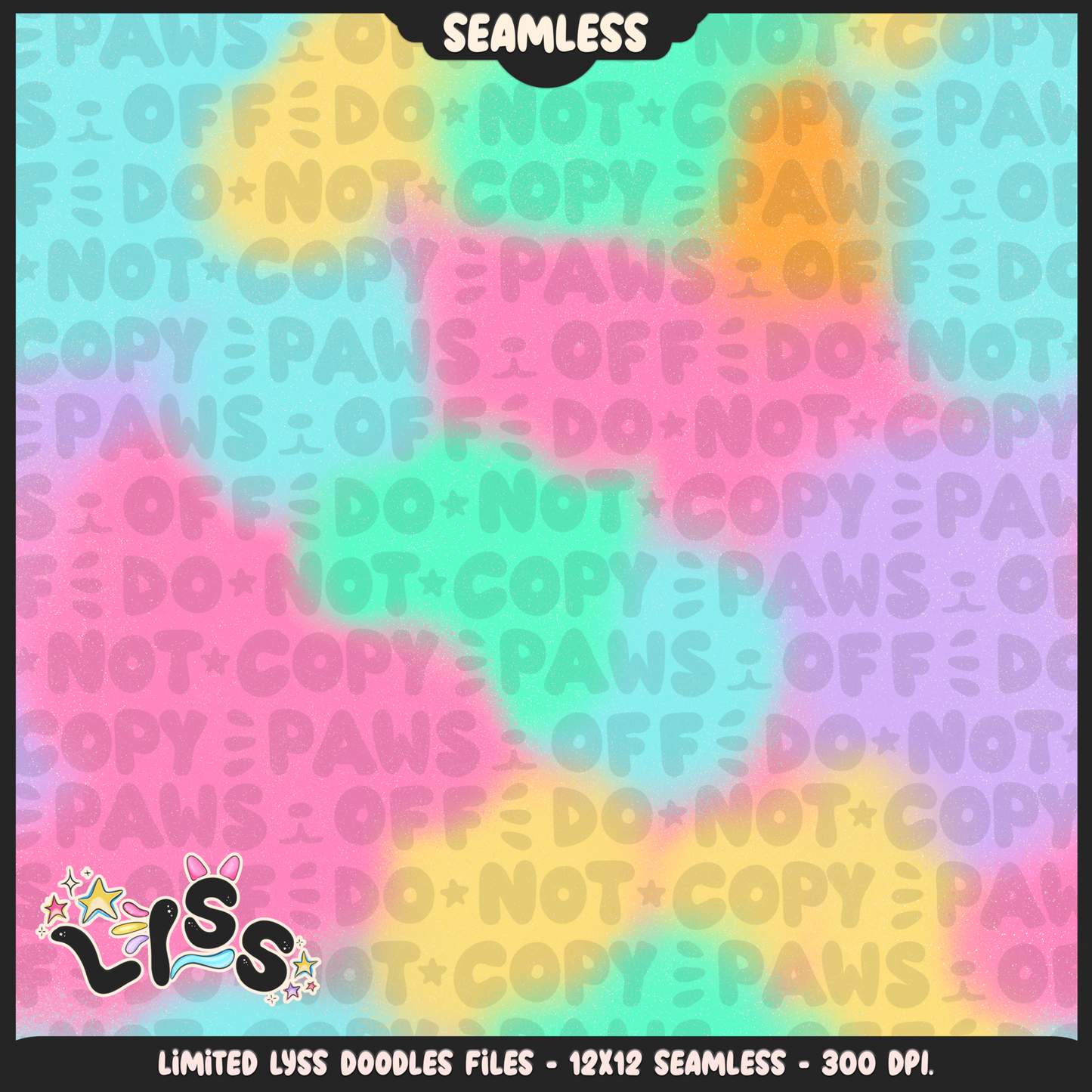 Lyss Doodles - Seamless - Coordinates - Mystery Files - #6