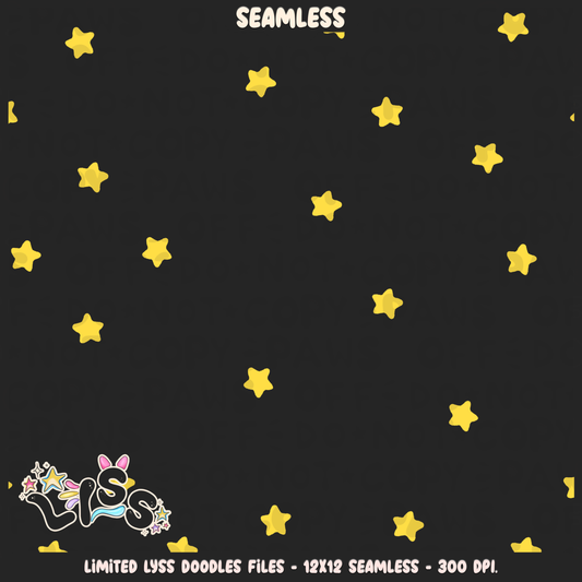 Lyss Doodles - Seamless - Coordinate - Mystery Files - #4