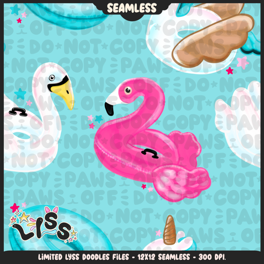 2024 - Lyss Doodles - Seamless - Mains - Tululla Summer - 24LD113