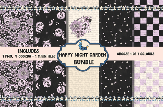 2025 - Lyss Doodles - BUNDLES - Happy Night Garden - 25LD016