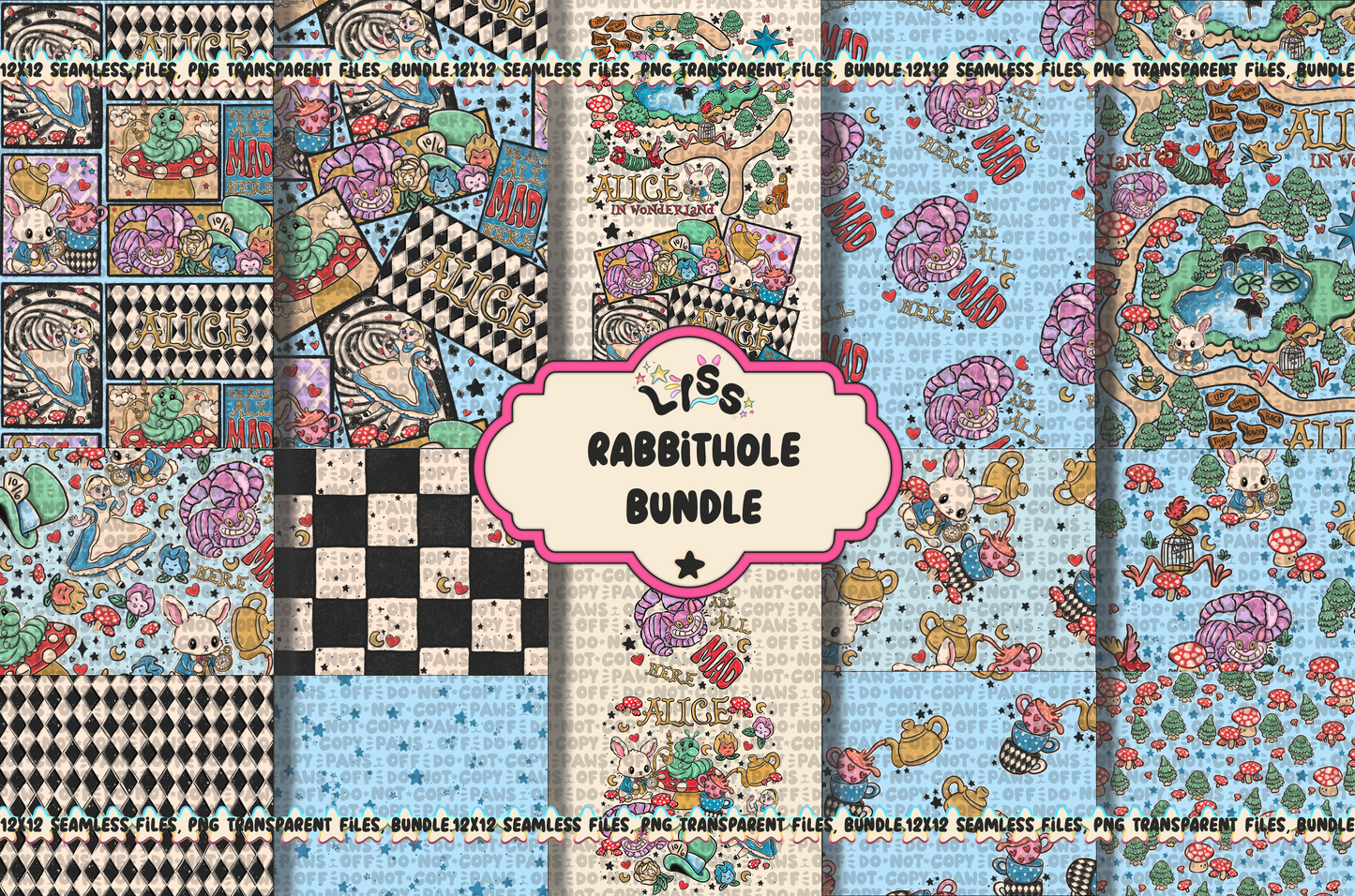 2024 - Lyss Doodles - BUNDLES - Rabbithole - 24LD076