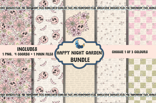 2025 - Lyss Doodles - BUNDLES - Happy Night Garden - 25LD016